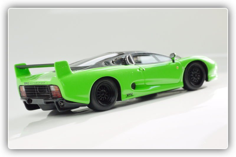 Illustration for article titled LaLD Car Week: Thursday on The Thames - 1/43 Spark Jaguar XJ220 TWR